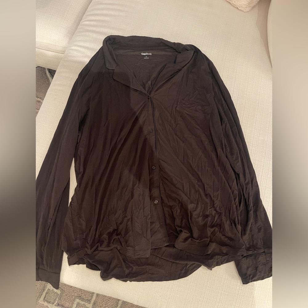 Gap Chocolate Brown Pajama Set